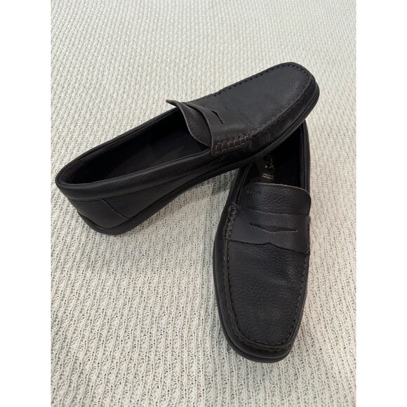 Geox Mens Moner Moccasin leather size 12 EU 46 - Picture 6 of 7